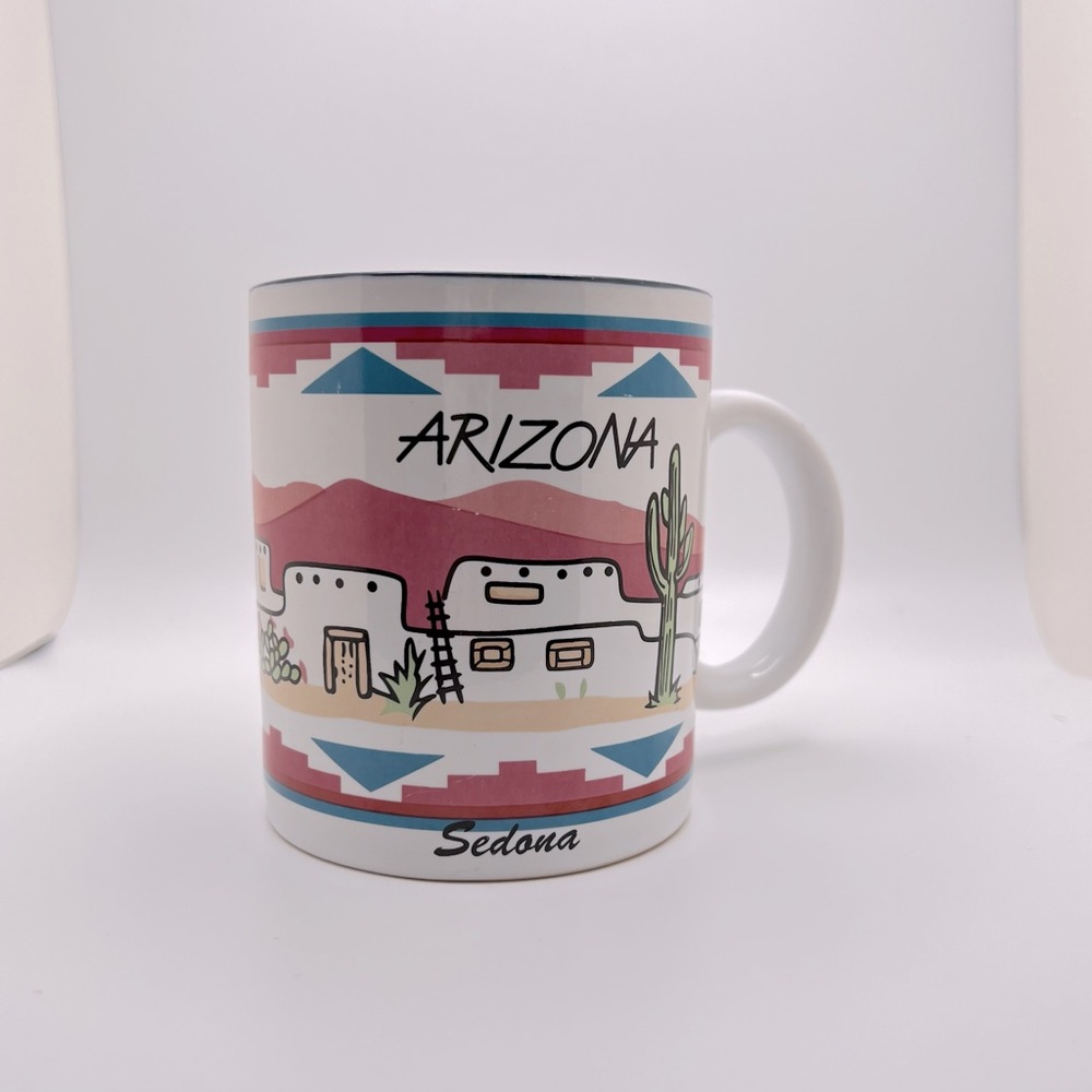 VINTAGE | Sedona Arizona desert scape coffee mug